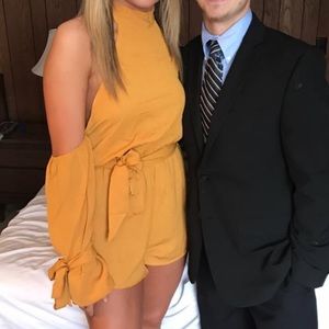 Women’s Yellow Romper